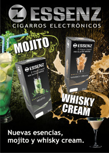 Nuevas esencias Essenz de Mojito y Whisky Cream